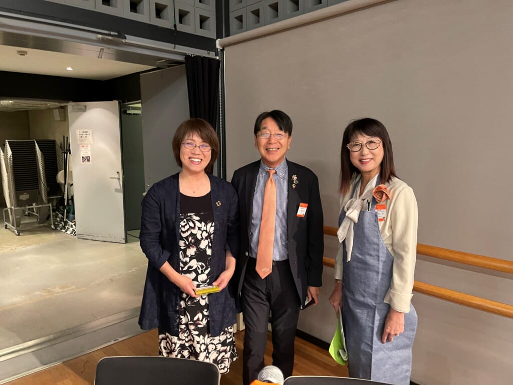 櫻講師・髙橋ガバナー・梅木FWT